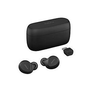 Jabra Evolve2 Buds UC - True Wireless-Kopfhörer mit Mikrofon - im Ohr - Bluetooth - aktive Rauschunterdrückung - Adapter USB-C via Bluetooth