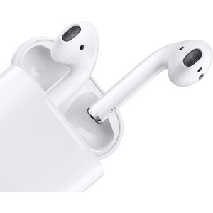 Apple Airpods In-Ear Kopfhörer 2. Generation [Kabellos] Weiß Inkl. Kabelgebundenem Ladecase