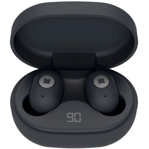 KREAFUNK aBEAN Bluetooth Kopfhörer – black – 6x4x2,6 cm