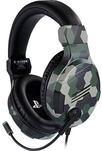 bigben PS4 Stereo-Headset V3, camo grün