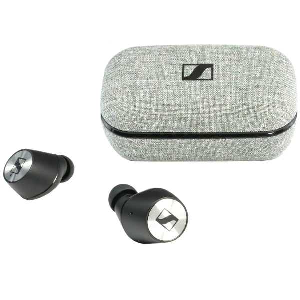 Sennheiser MOMENTUM True Wireless Kopfhörer Bluetooth-Ohrhörer Schwarz & Chrom