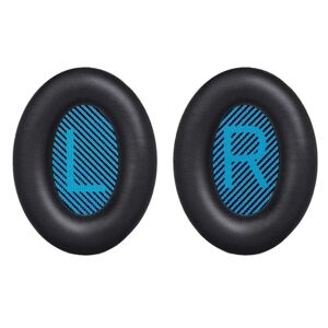 INF Ørepuder til Bose QC 35/25/15 hovedtelefoner 1 par sort/blå Sort + blå