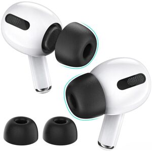 SKALO AHASTYLE AirPods Pro 1/2 Ørepropper med Memory Foam Sort - Large