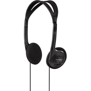 Thomson HED1115BK hovedtelefoner, on-ear, ultralette, sorte