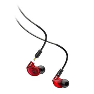 MEE audio  M6PRO Röd  In-Ear hörlurar scen/sport avtagbara kablar
