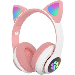 MTK Over Ear Music Headset Glødende Cat Ear hovedtelefoner Blutooth