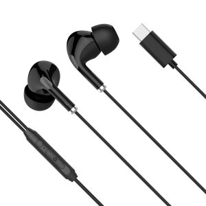 KrügerMatz Kruger & Matz C1 in-ear høretelefoner med USB-C mikrofon, sort