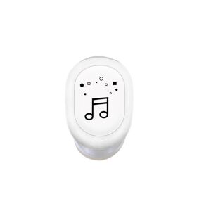 High Discount F911 Mini In-ear Invisible Ture trådløse Bluetooth hovedtelefoner håndfri Stereo Headset med mikrofon hvid