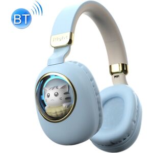 High Discount B4 RGB Cartoon Stereo Headset trådløse Bluetooth hovedtelefoner (Blue)