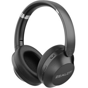 Zealot B38 Over Ear Noise Cancellation Bluetooth-øretelefon (sort)