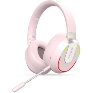 My Store L850 Foldable ENC Noise Reduction Wireless Bluetooth Earphone with Microphone(Pink)