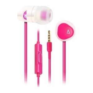 Creative Ma200 In-Ear Hovedtelefoner, Hvid/pink