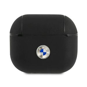 CG Mobile AirPods (3. gen.) Ægte Læder Cover m. BMW Logo - Sort