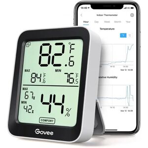 Govee Bluetooth Thermometer Hygrometer - Hvid