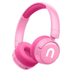 Niceboy Hive Kiddie Bluetooth Hovedtelefoner On-Ear til Børn m. Lydbegrænser - Lyserød