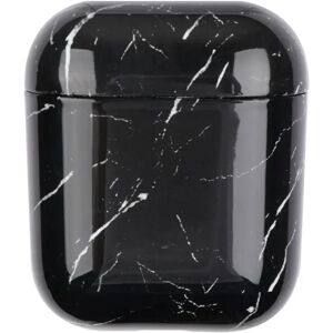 MOBILCOVERS.DK Marble Cover for Apple AirPods (1 & 2. gen.) - Sort