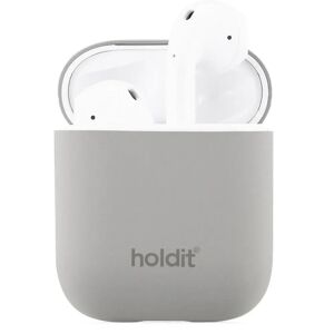 Holdit Silikone Cover Til AirPods (1 & 2. gen.) - Taupe