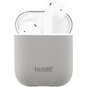 Holdit Silikone Cover Til AirPods (1 & 2. gen.) - Taupe