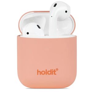 Holdit Silikone Cover Til AirPods (1 & 2. gen.) - Pink Peach