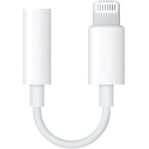 Original Apple Lightning til 3.5 mm Jack-Mellemstik til Hovedtelefoner