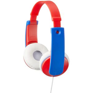 JVC Tinyphones HA-KD7 Børne Headset Max. 85dB m. Klistermærker - Rød / Blå