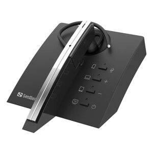Sandberg Bluetooth Earset Business Pro - Headset m. Mikrofon - Sort