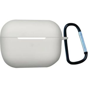 MOBILCOVERS.DK Apple Airpods Pro 2nd Gen (2022) Cover m. Karabinhage - Hvid