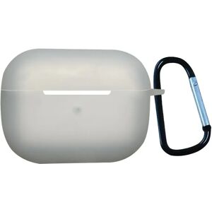 MOBILCOVERS.DK Apple Airpods Pro 2nd Gen (2022) Cover m. Karabinhage - Gennemsigtig