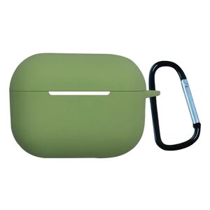 MOBILCOVERS.DK Apple Airpods Pro 2nd Gen (2022) Cover m. Karabinhage - Sennepsgrøn