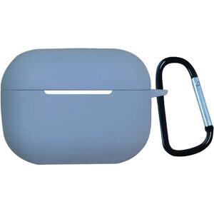 MOBILCOVERS.DK Apple Airpods Pro 2nd Gen (2022) Cover m. Karabinhage - Azur Blå