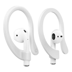MOBILCOVERS.DK AirPods / AirPods Pro Magnetisk Silikone Earhook - Hvid