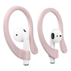 MOBILCOVERS.DK AirPods / AirPods Pro Magnetisk Silikone Earhook - Lyserød