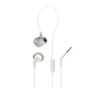 JBL Endurance Run 2 Headset - In-Ear - Hvid