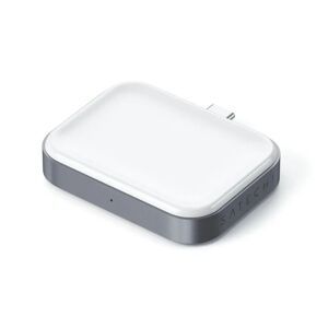 Satechi 5W Wireless Charging Dock Til Apple AirPods (1 & 2. gen.) / AirPods Pro (1 & 2 gen.) Oplader - Hvid