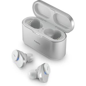 Philips Fidelio T1 True Wireless Headset In-Ear m. Trådløs Opladning - Grå