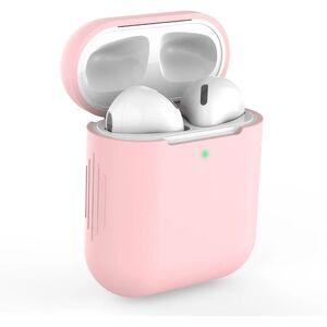 Apple AirPods (1 & 2. gen.) Tech-Protect Icon Silikone Cover - Lyserød