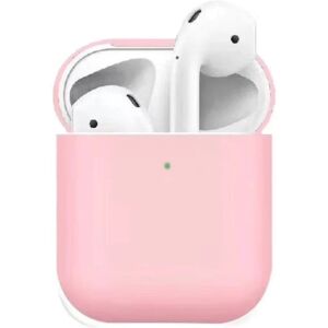 TABLETCOVERS.DK Apple AirPods (1. & 2. gen.) Ultra Tyndt Silikone Cover - Lyserød