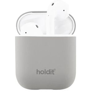 Holdit Silikone Cover Til Apple AirPods (1 & 2. gen.) - Taupe