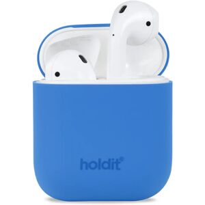 Holdit Silikone Cover Til Apple AirPods (1 & 2. gen.) - Sky Blue