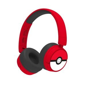 Trådløst Børne Headset On-Ear 85-95dB - Pokemon - Rød / Hvid