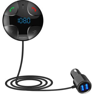 4smarts DashRemote Bluetooth FM Transmitter m. Håndfri Telefoni - Sort