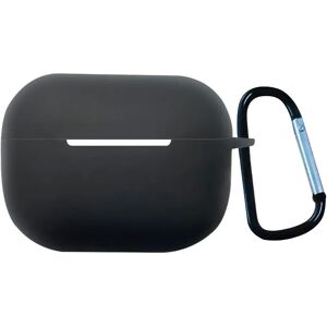 TABLETCOVERS.DK Apple Airpods Pro 2nd Gen (2022) Cover m. Karabinhage - Sort