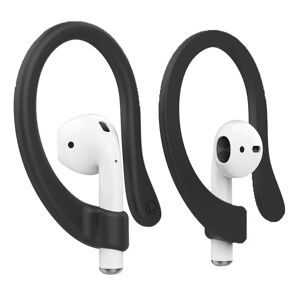 TABLETCOVERS.DK AirPods / AirPods Pro Magnetisk Silikone Earhook - Sort