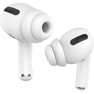 TABLETCOVERS.DK AirPods Pro (1 & 2 gen.) Silikone Ørepropper Størrelse S - 2 Par - Hvid