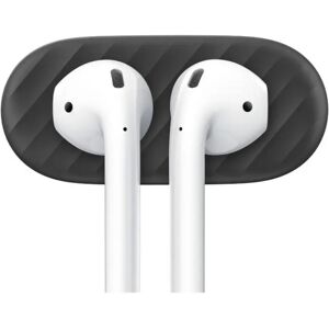 KeyBudz AirDockz Magnetisk Holder til Airpods 2 stk. - Sort