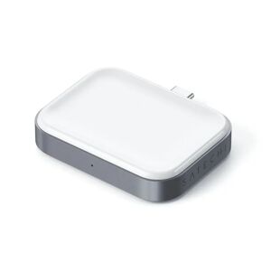 Satechi 5W Wireless Charging Dock Til Apple AirPods (1 & 2. gen.) / AirPods Pro Oplader - Hvid