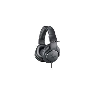 Audio-Technica ATH M20X - M Series - hovedtelefoner - fuld størrelse - kabling - 3,5 mm jackstik