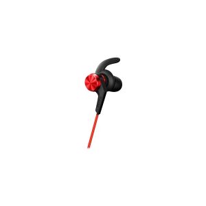 1More iBFree Sport - Øreproptelefoner med mik. - i øret - Bluetooth - trådløs - rød