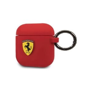 Ferrari Ferrari Ferrari FESACCSILSHRE AirPods cover rød/rød Silikone universal