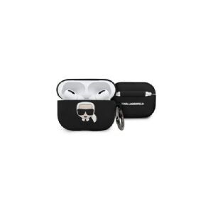 Karl Lagerfeld Etui Karl Lagerfeld KLACAPSILGLBK AirPods Pro-cover sort/sort Silikone Ikonik Karl Lagerfeld/KF000310 KF000310 universal